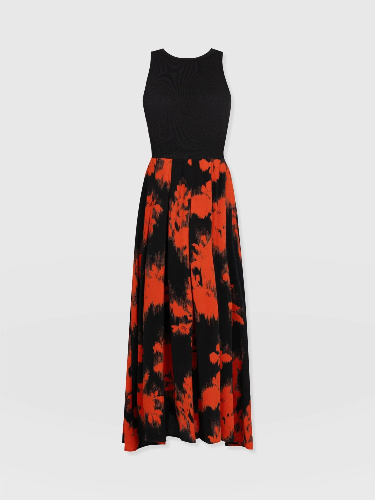 Renee Contrast Dress - Orange Fade Floral - Image 7