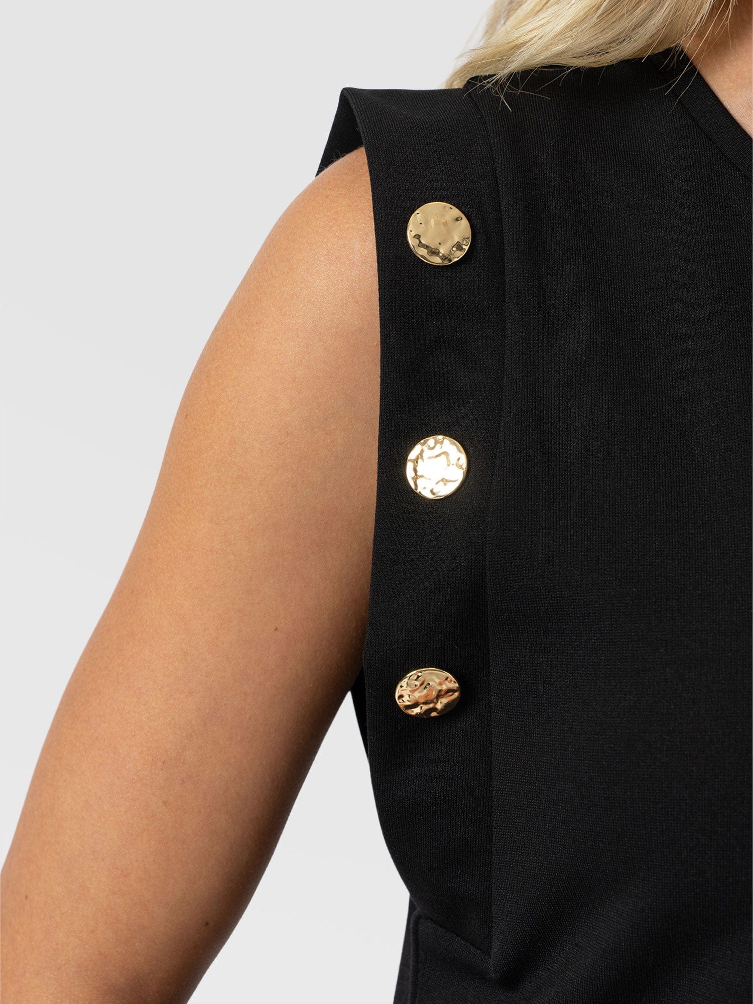 Rowan Dress - Black - Molten - Image 4