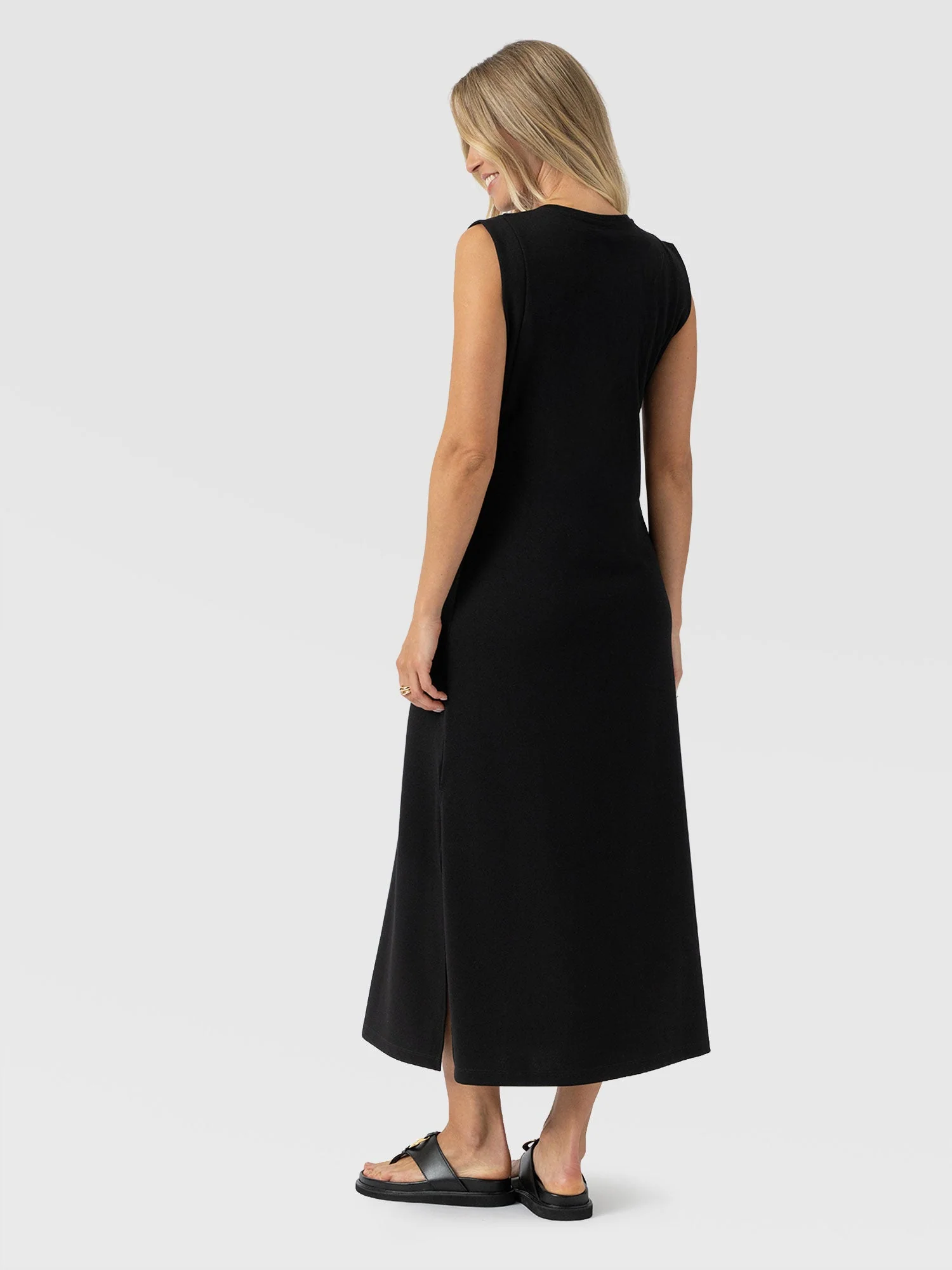 Rowan Dress - Black - Molten - Image 6