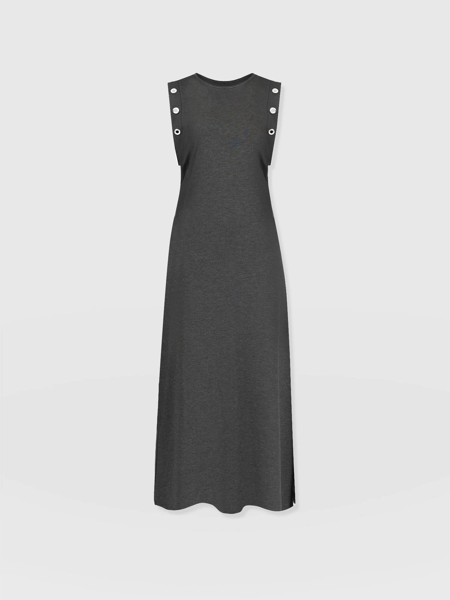 Rowan Dress - Charcoal Eyelet - Image 7