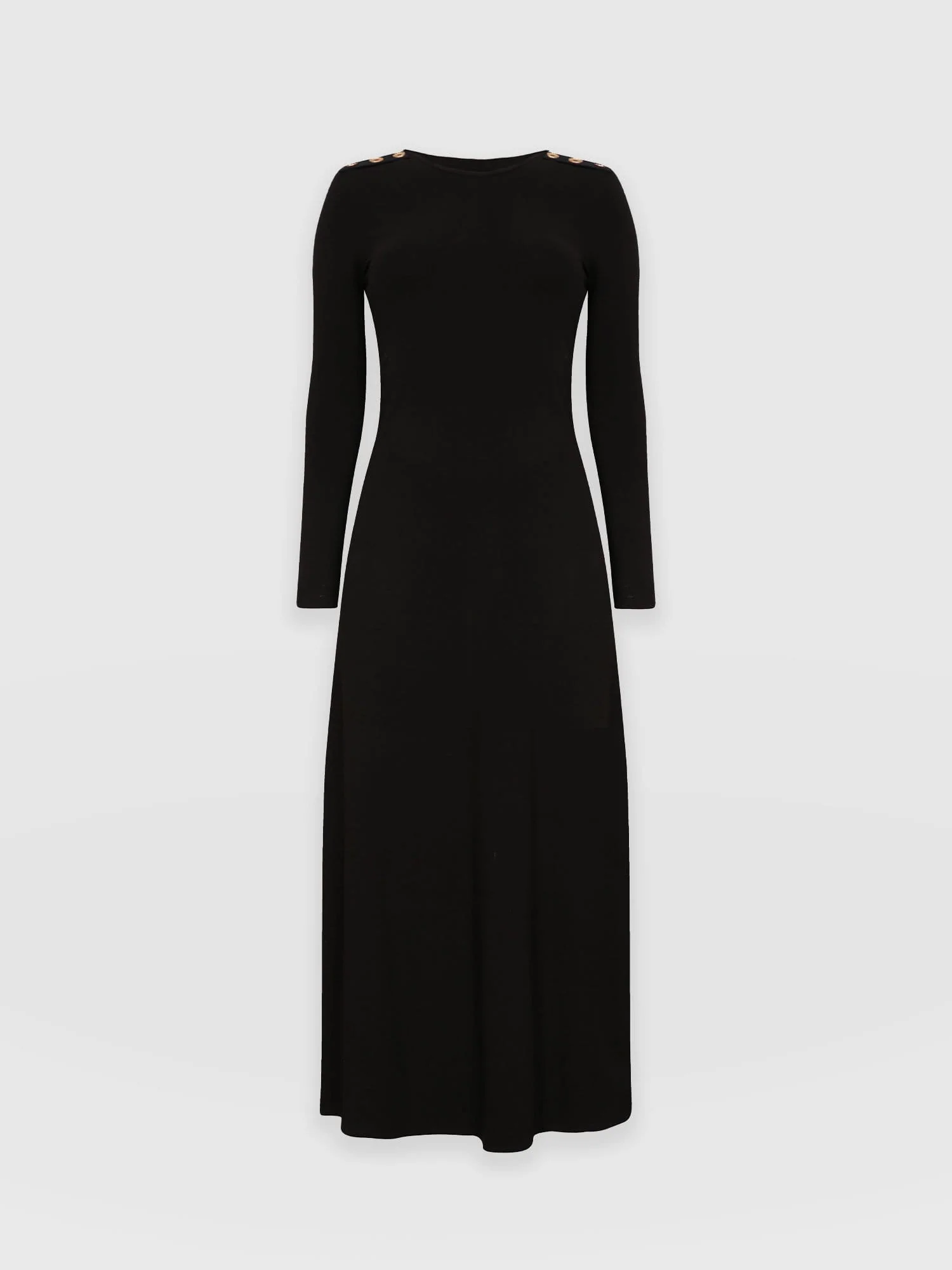 Runway Maxi Dress - Black - Image 7