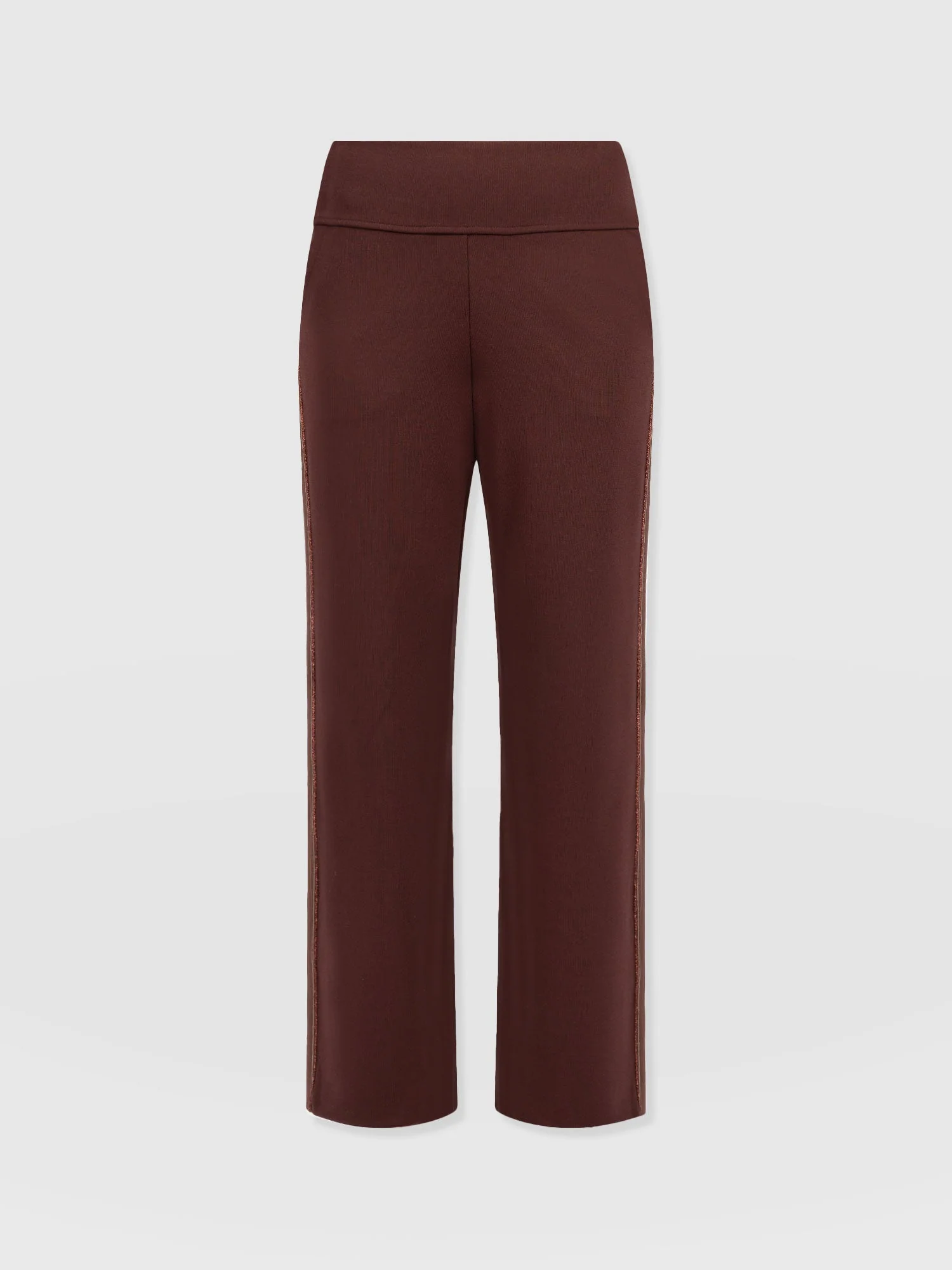 Runway Pant - Maroon - Bronze Stripe - Image 7