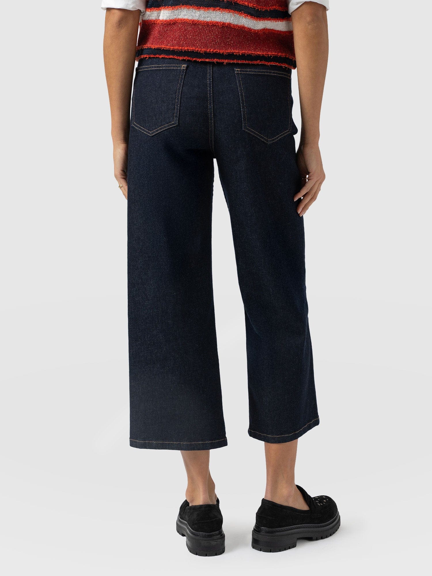 Rylie Crop Jean - Indigo - Image 6