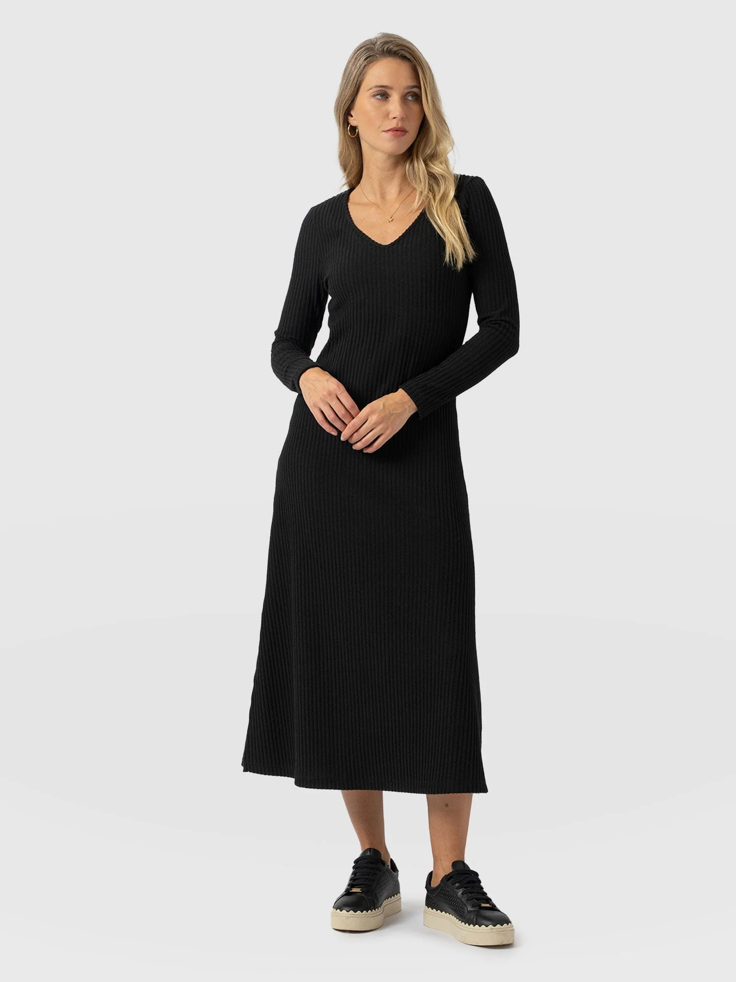 Sienna Dress - Black - Image 3