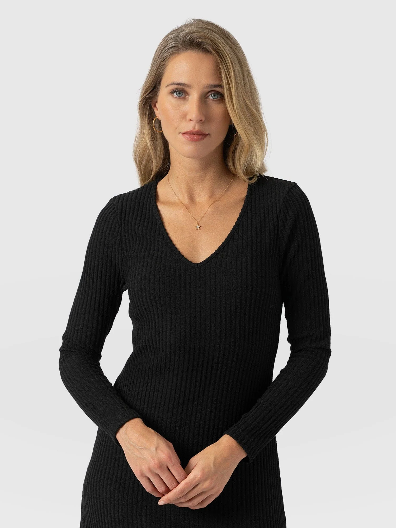 Sienna Dress - Black - Image 4