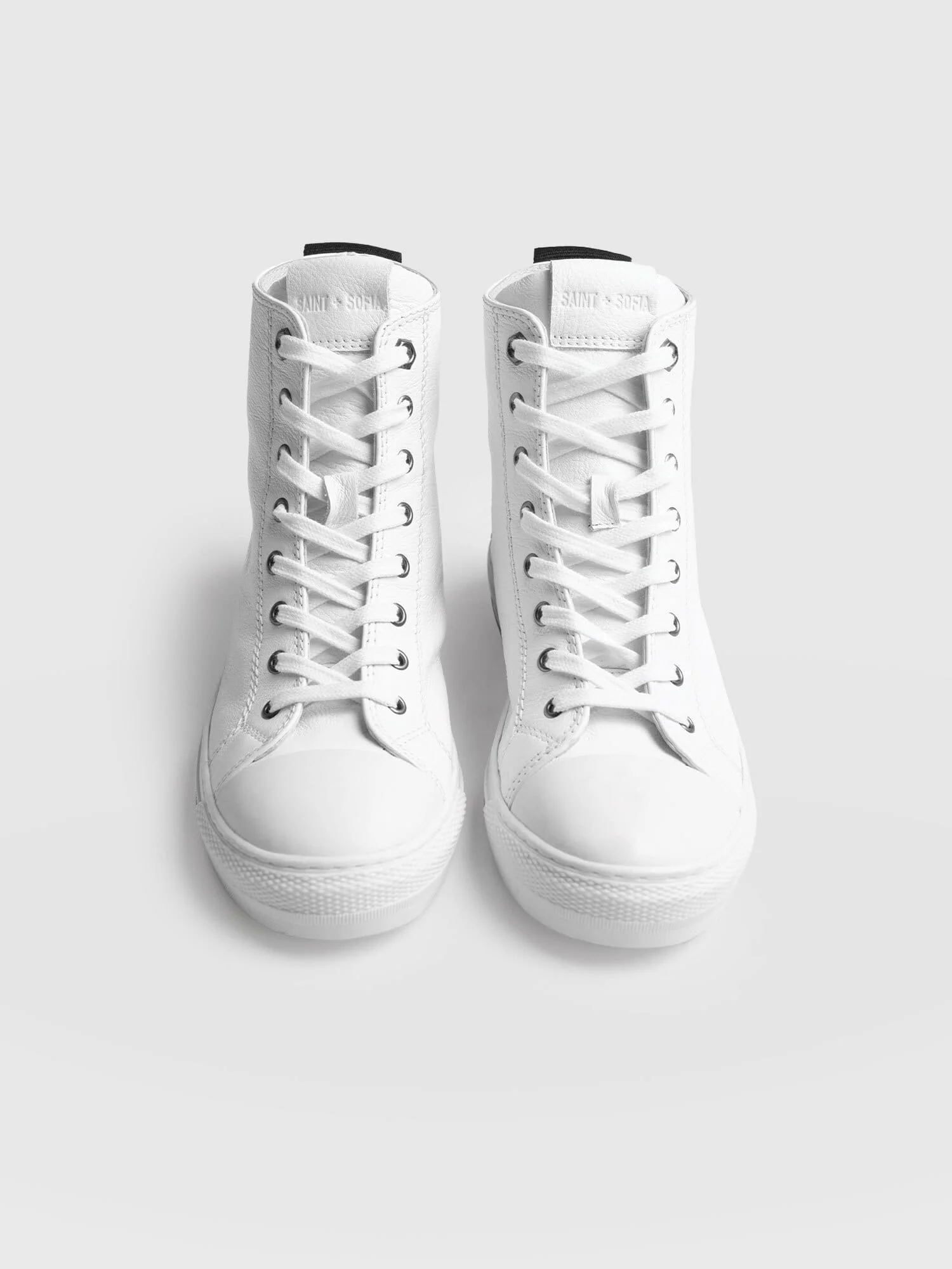 Skye High Top Trainer - White - Image 3