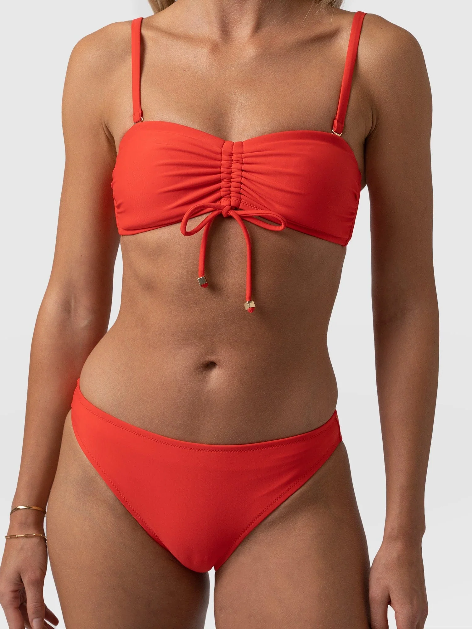 Skye Hipster Bikini Bottom - Red - Image 3