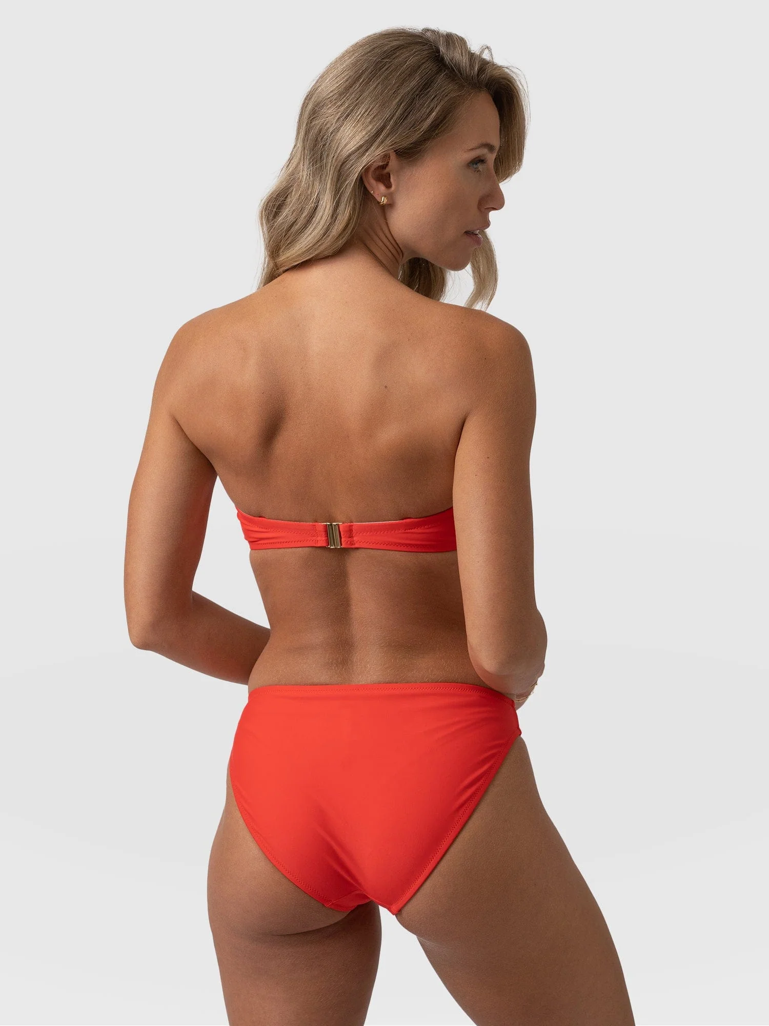 Skye Hipster Bikini Bottom - Red - Image 5