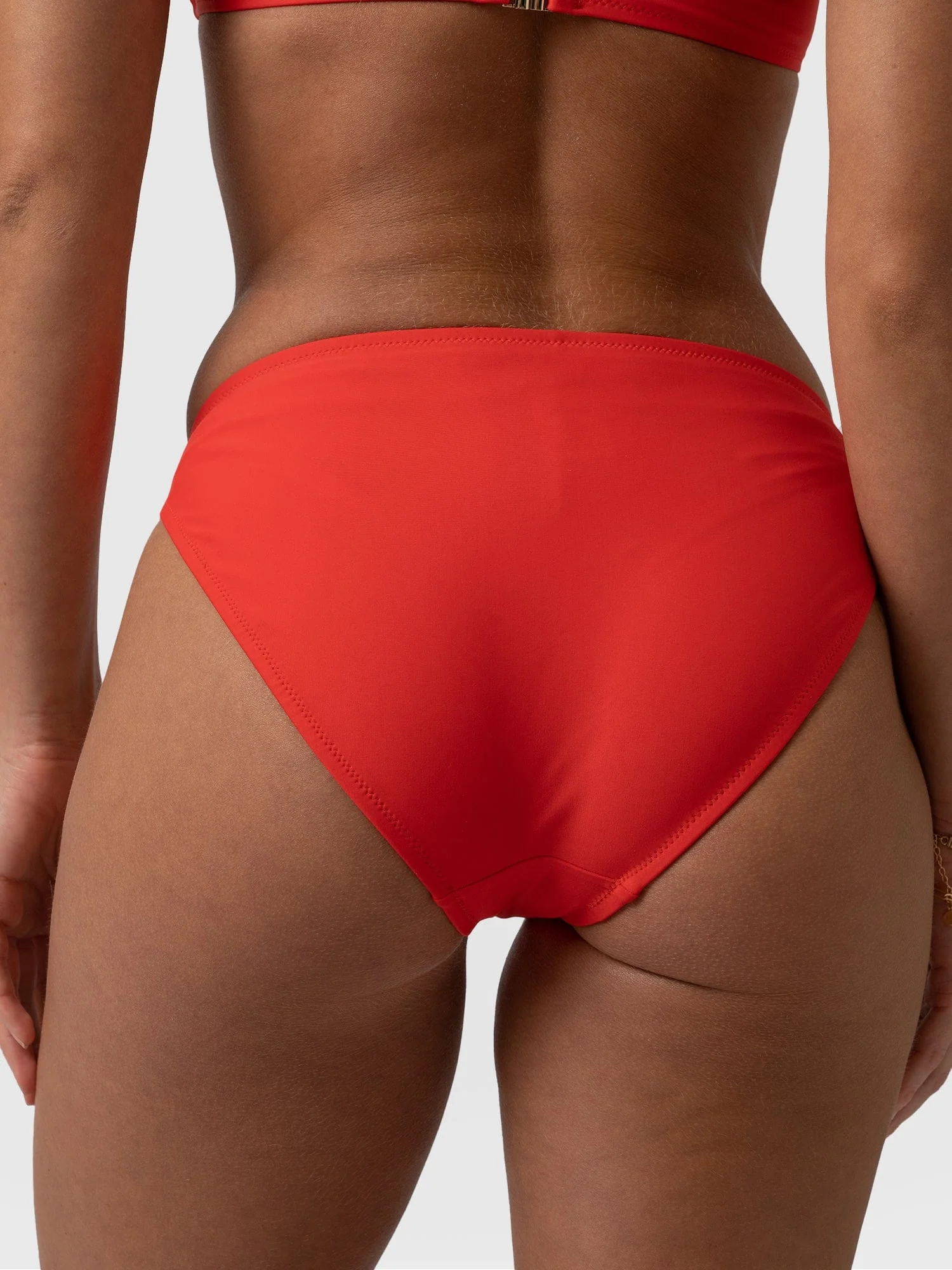 Skye Hipster Bikini Bottom - Red - Image 6
