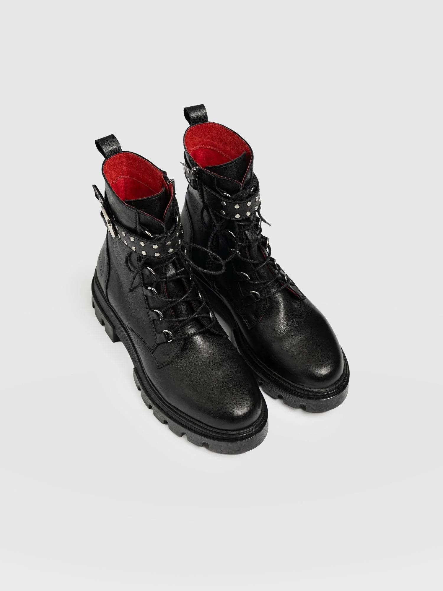 Southbank Studded Boot - Black - Image 3