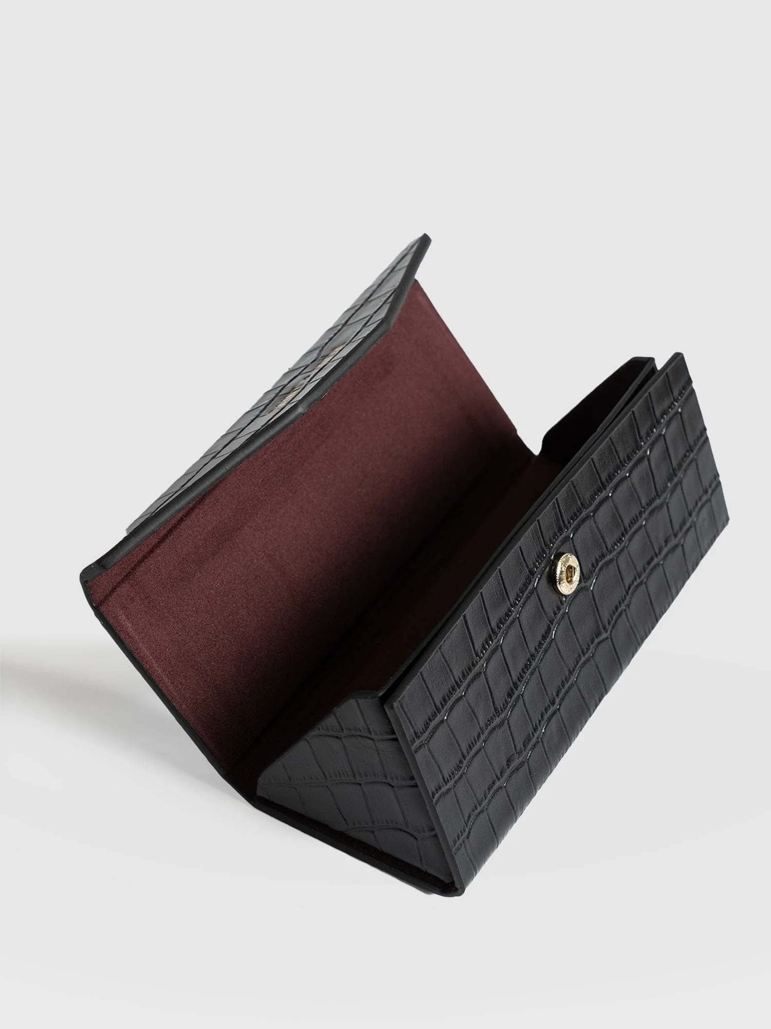 Sunglasses Case - Black Croc - Image 4