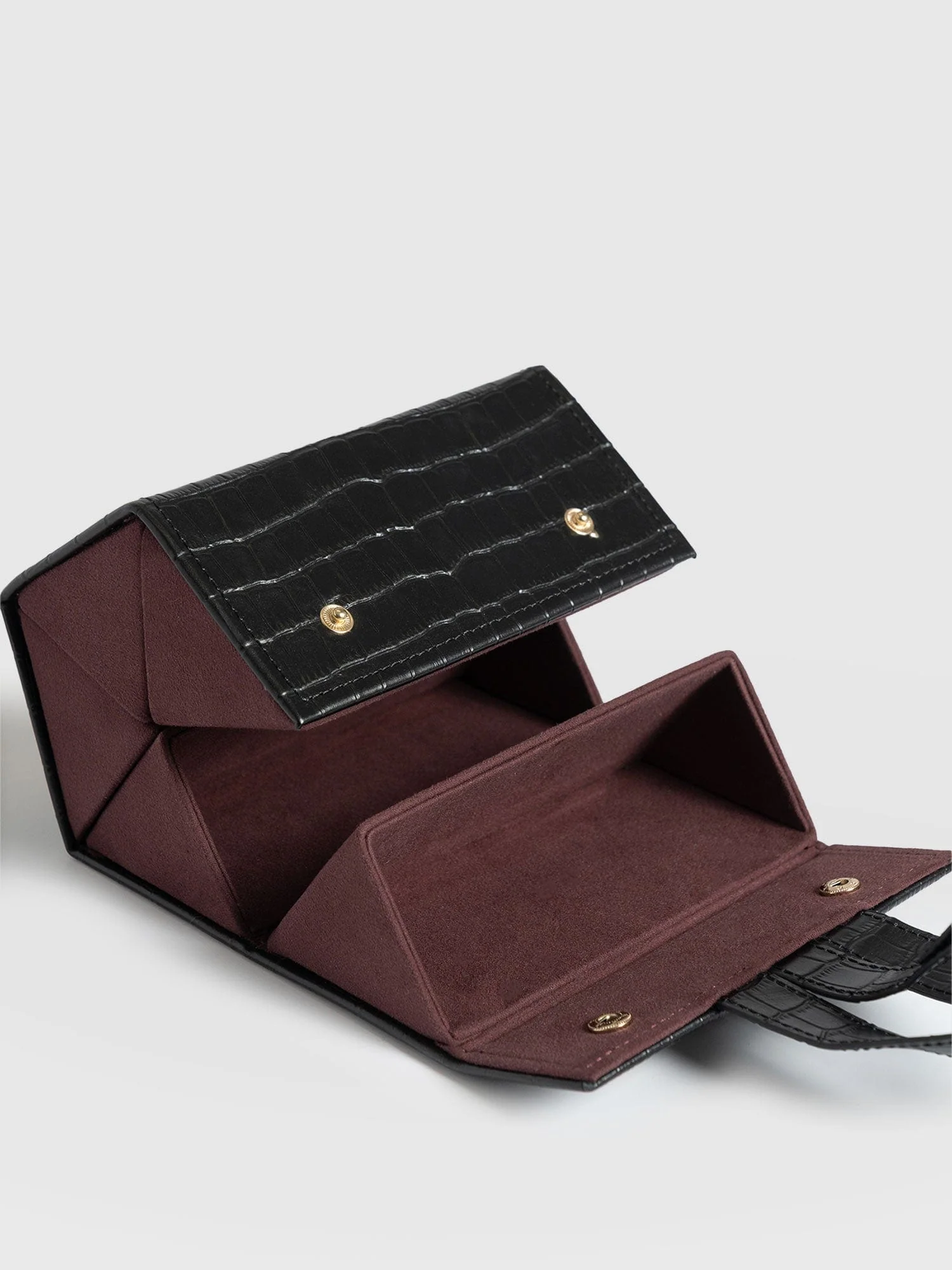 Sunglasses Multi Case - Black Croc - Image 4