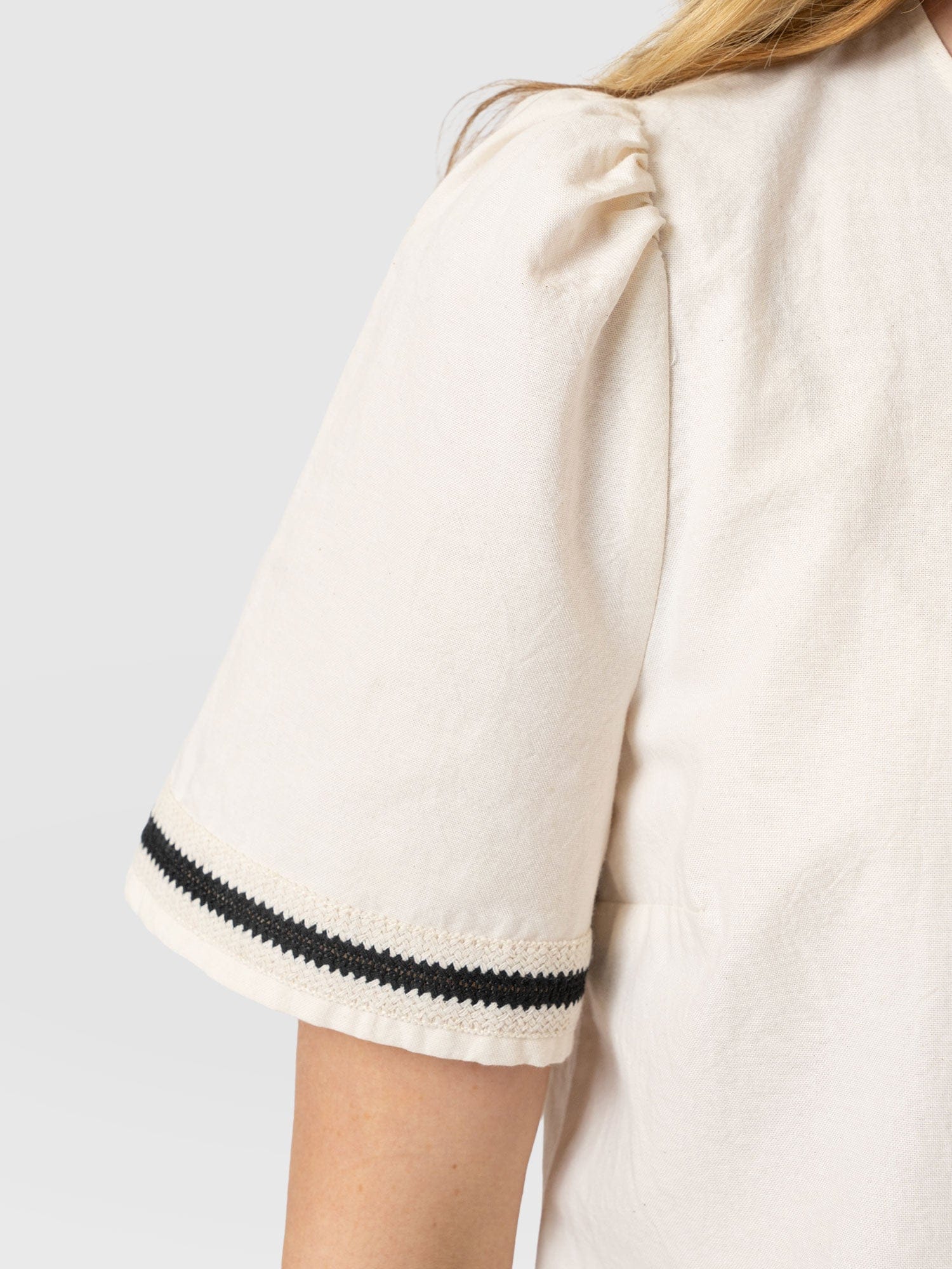 Tabitha Blouse - Cream - Image 4