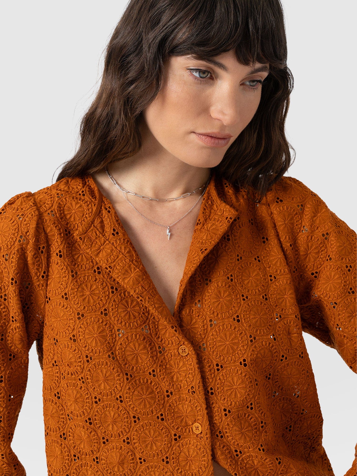 Tabitha Blouse - Tan - Image 3