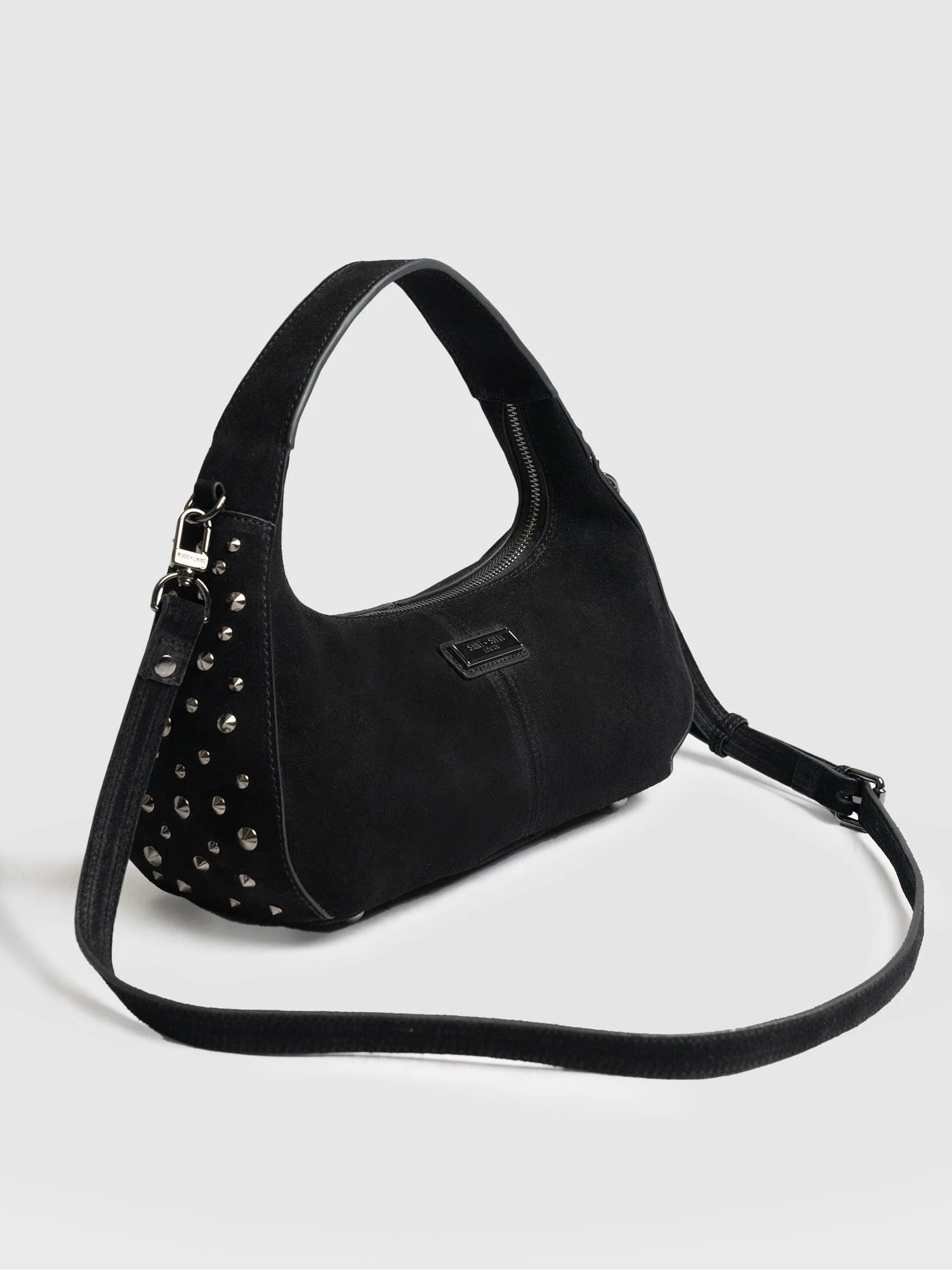 Taylor Hobo Handbag - Black - Image 3