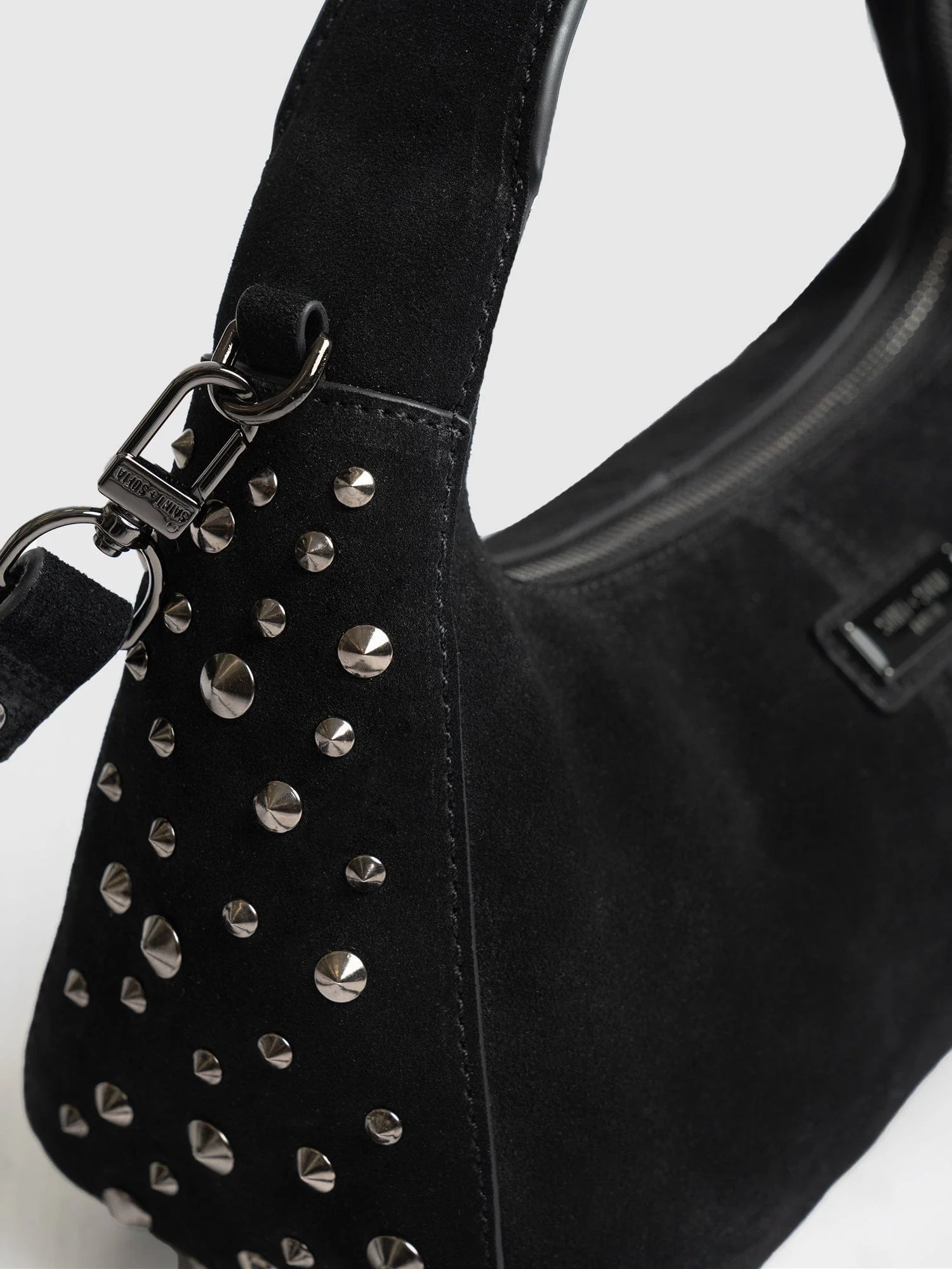 Taylor Hobo Handbag - Black - Image 4