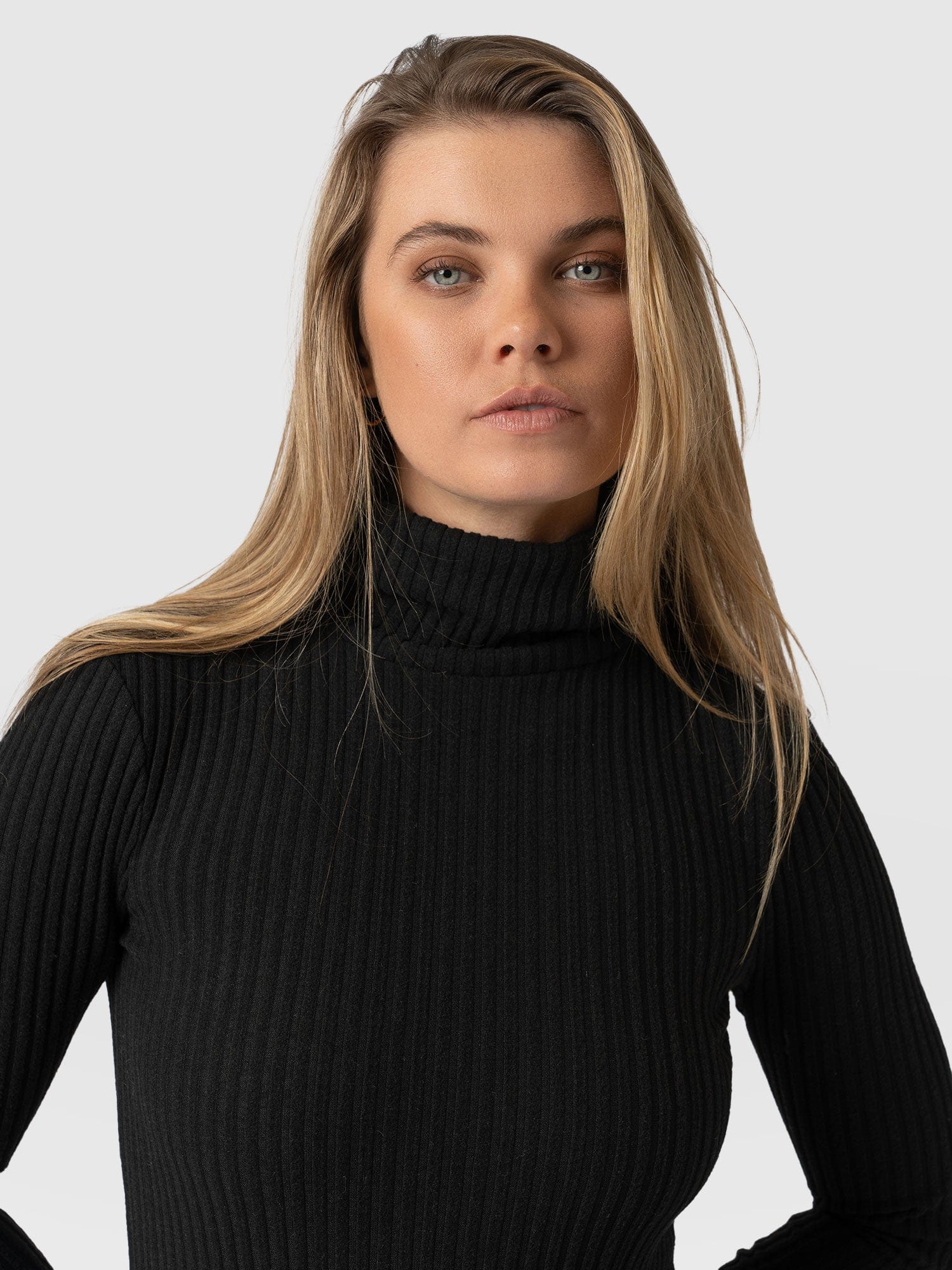Tempest Roll Neck - Black - Image 3