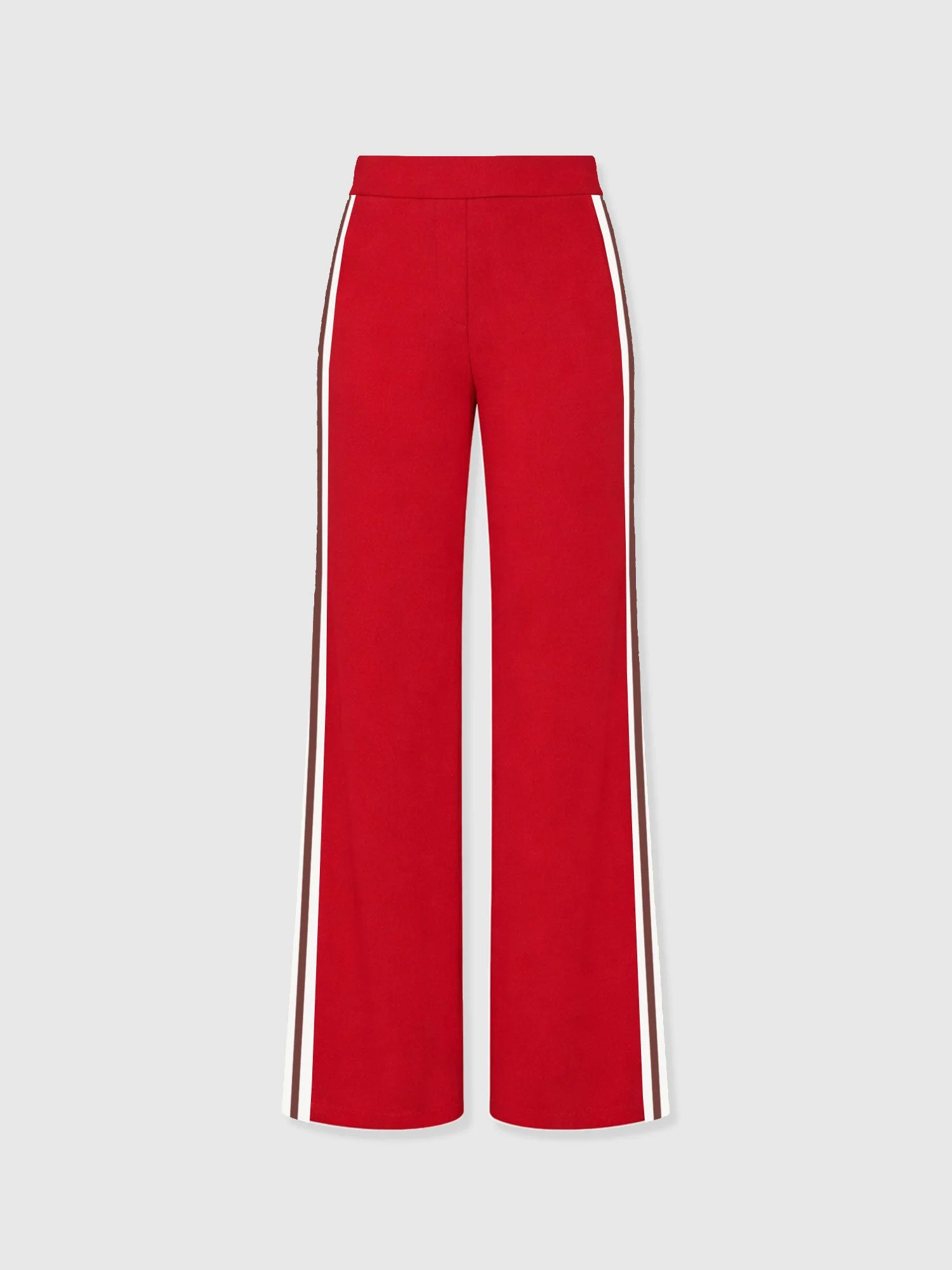 Victory Straight Leg Pant - Red - Brown Stripe - Image 7