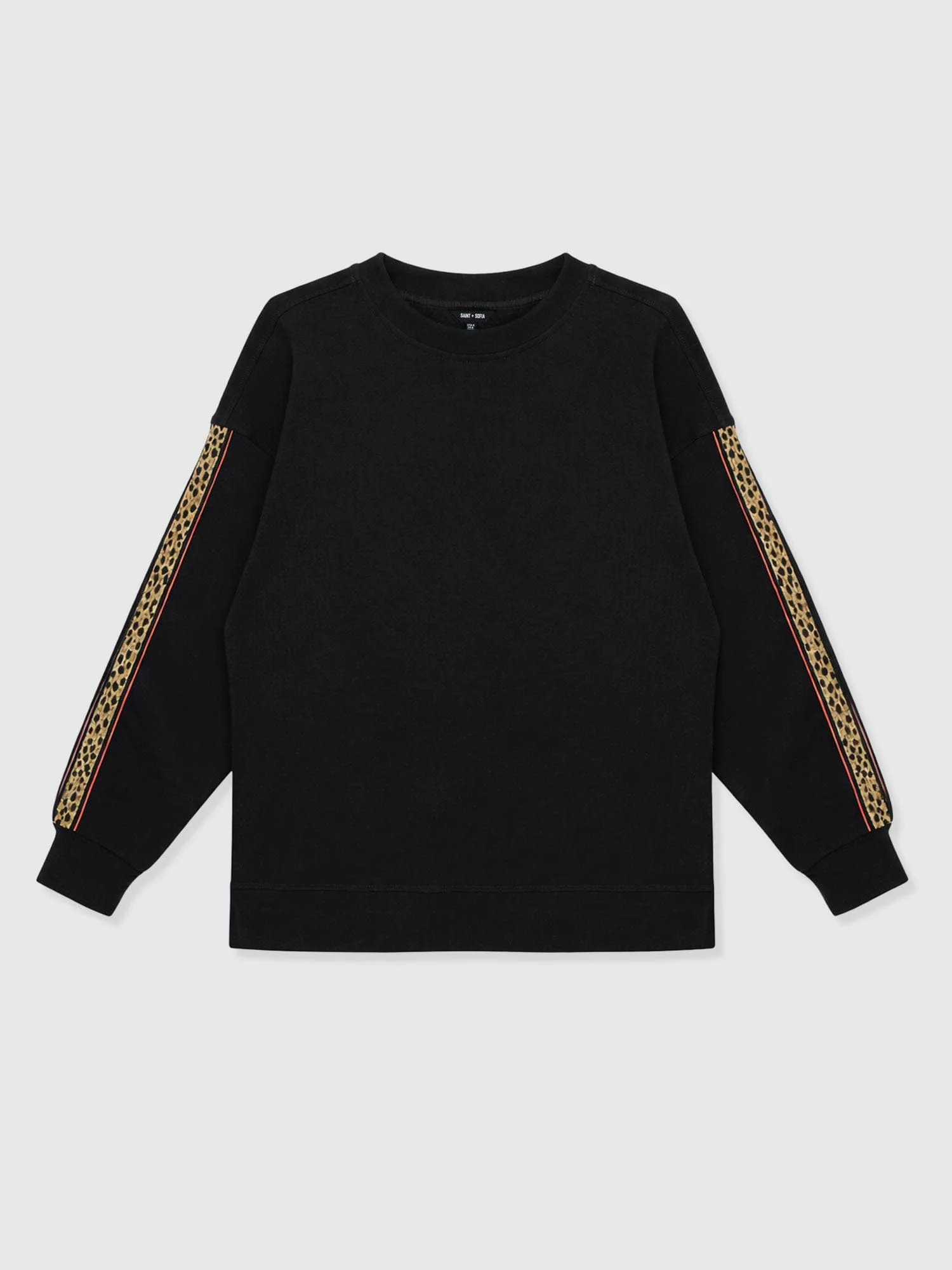 Victory Sweatshirt - Black - Leopard - Image 7