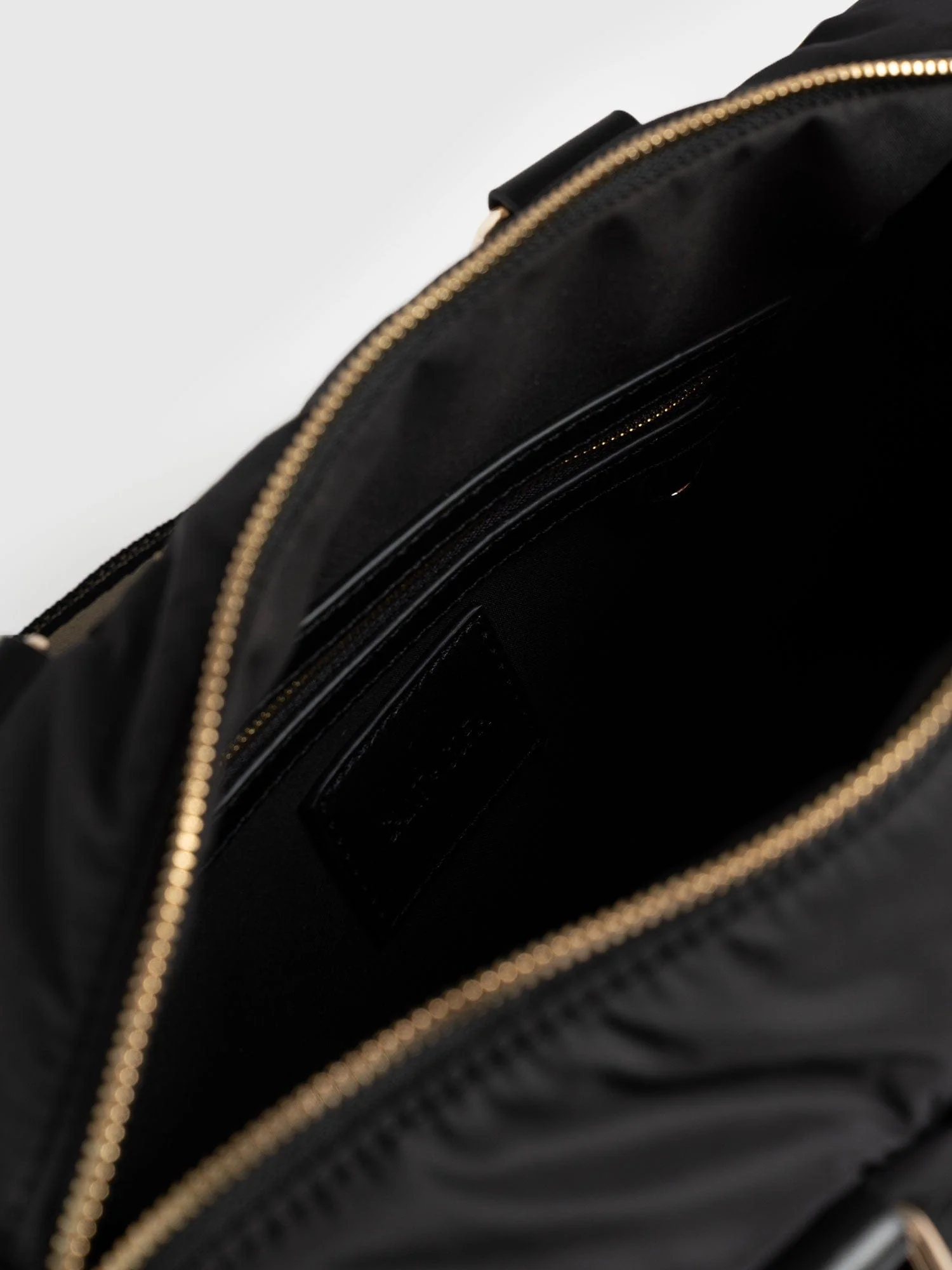 Woven Duffle Bag - Black/Grey - Image 5